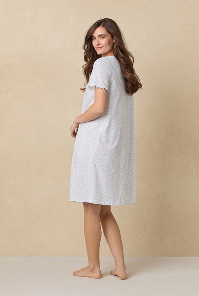 Viney Floral Cotton Waltz Nightgown 62673-110