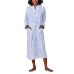 Blue&pink Roses Zip Robe 00029