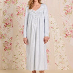 Powder Petal Dream Fleece Long Sleeve Ballet Nightgown 00111-453