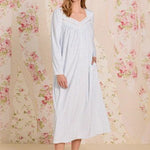 Powder Petal Dream Fleece Long Sleeve Ballet Nightgown 00111-453