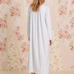 Powder Petal Dream Fleece Long Sleeve Ballet Nightgown 00111-453