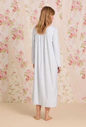 Powder Petal Dream Fleece Long Sleeve Ballet Nightgown 00111-453