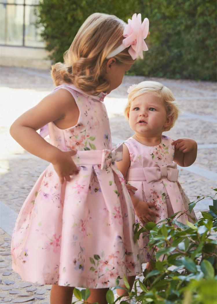 Abel and Lula Stamp mikado dress 24-05033 - 8 Cake