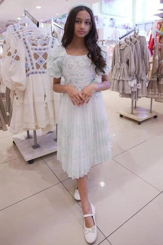 Turquoise Princess Dress 1508068