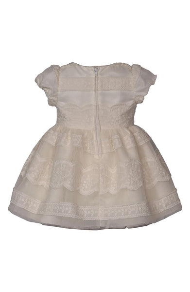 Ballerina Lace & Tulle Party Dress, Bloomers & Headband B3-14617