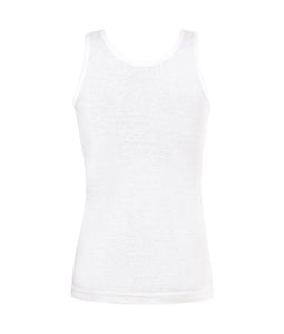 GIRL 100% Cotton Rib Thick Strap Undershirt 30150