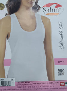 Women's Blouse with Wide Striped Hanger 30194
