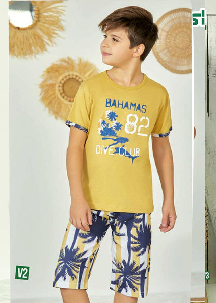 Turkish boys pajamas 3024