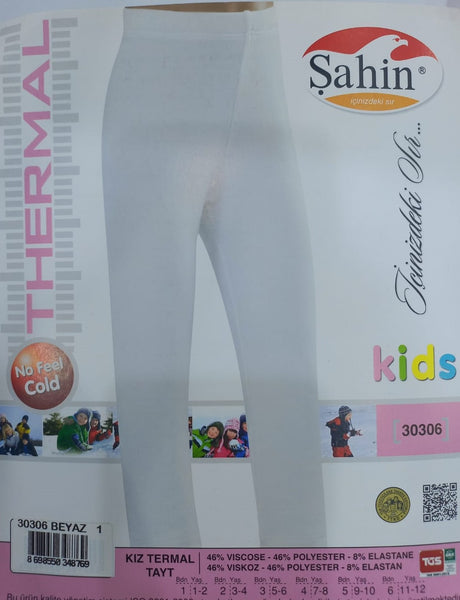 Girls' winter set (white) 30275-30306