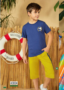 Turkish boys pajamas 3034