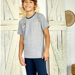 Turkish cotton children's pajamas 3042