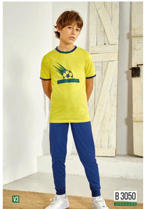 Turkish cotton children's pajamas 3050