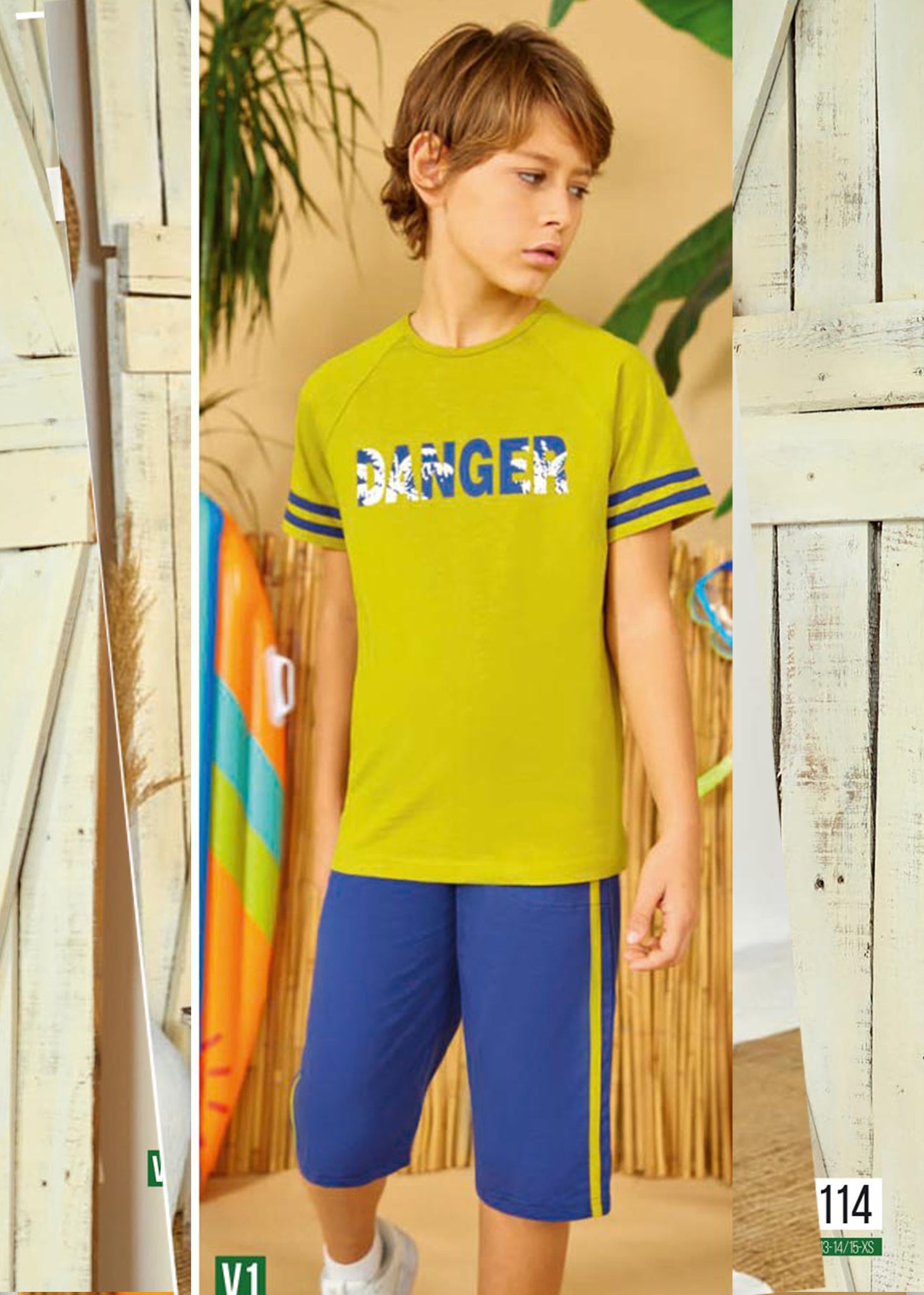 Turkish boys pajamas 3059