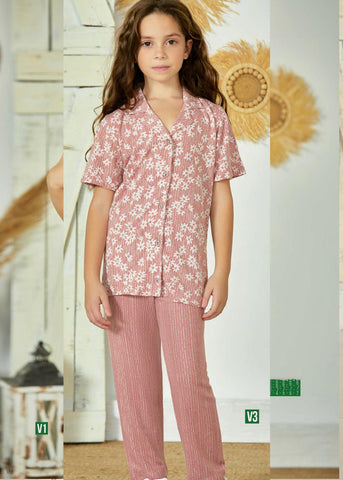 Turkish girls pajamas 3088