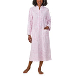 Blue&pink Roses Zip Robe 00029