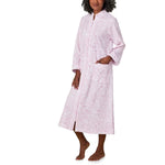 Blue&pink Roses Zip Robe 00029
