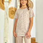 Turkish cotton children's pajamas 3111