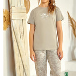 Turkish cotton children's pajamas 3119