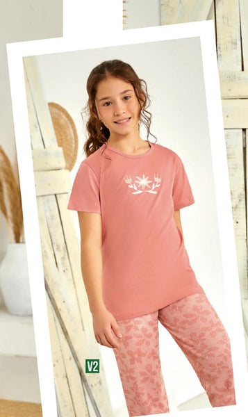 Turkish cotton children's pajamas 3119