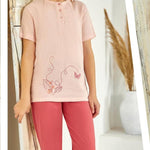 Turkish cotton children's pajamas 3120