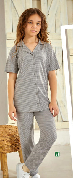 Turkish cotton children's pajamas 3125