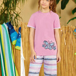 Turkish cotton children's pajamas 3138