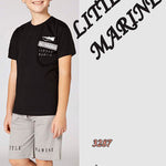 Boys' cotton pajamas, top and pants - LITTLE MARINE 3287