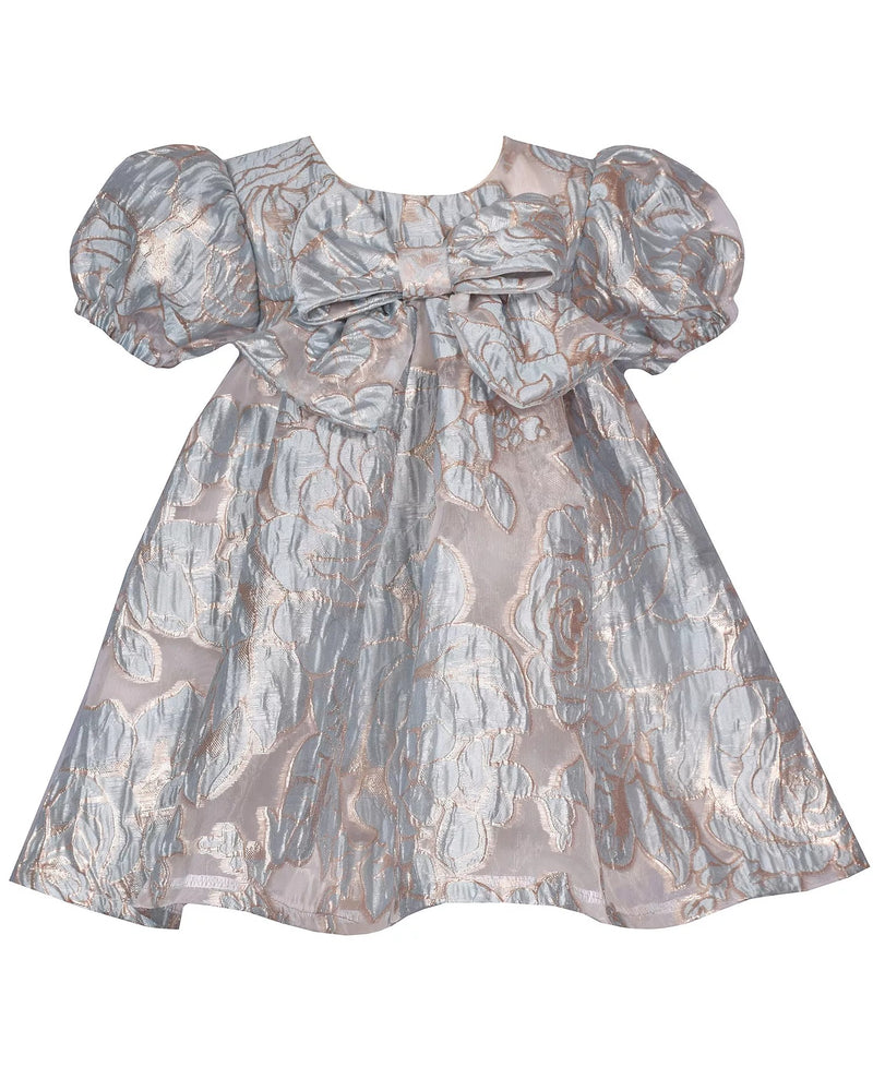 Baby Girls Floral Trapeze Party Dress B2-14550
