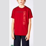 Boys' Turkish cotton pajamas, blouse with shorts 3317