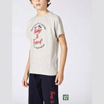Boys' Turkish cotton pajamas, blouse with shorts 3323