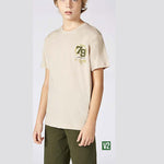 Boys' Turkish cotton pajamas, blouse with shorts 3328