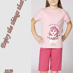 Girls' Cotton Pajamas Enjoy the things that grow 3359