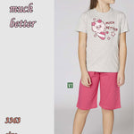 Much Peter Girls Cotton Pajamas 3363