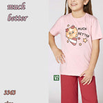 Much Peter Girls Cotton Pajamas 3363
