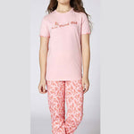 Turkish girls' pajamas, blouse with long pants 3374