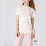 Turkish girls' cotton pajamas, large sizes 3393