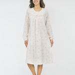 Women's long-sleeved cotton dress 3708