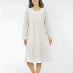 Women's long-sleeved cotton dress 3708