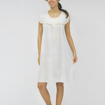 Women's half-sleeve cotton dress 3716