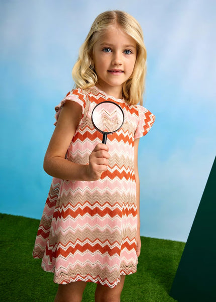 Girl Zigzag Dress Ref. 25-3926-055