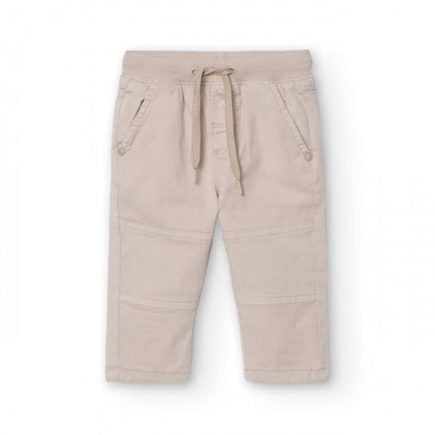BOBOLI children's chino pants beige 399001