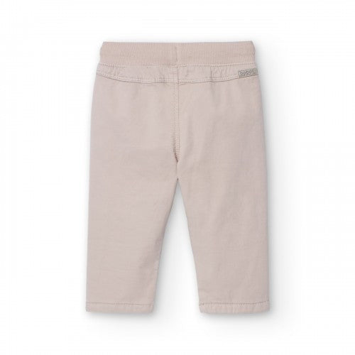 BOBOLI children's chino pants beige 399001