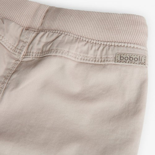 BOBOLI children's chino pants beige 399001