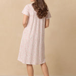 Meadow Floral Waltz Cotton Knit Nightgown 62672-163