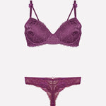 4430 – Padded Bra Set – Purple