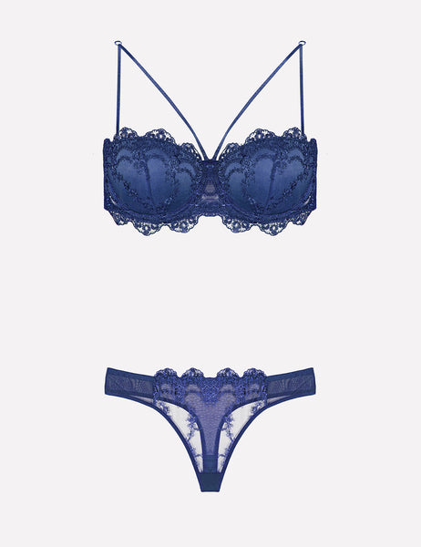 PADDED STRAP BRA SET "4591"