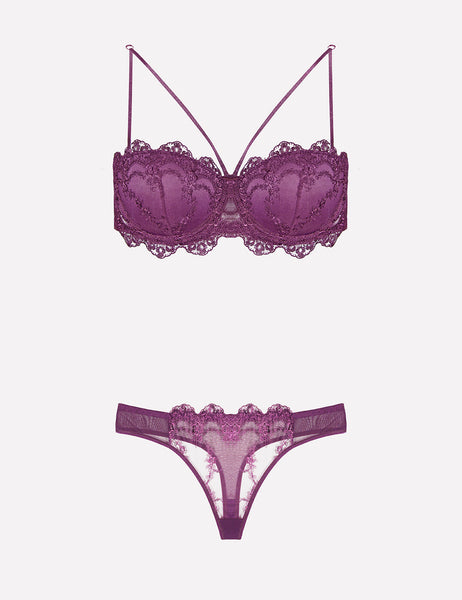 PADDED STRAP BRA SET "4591"