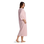Quilt-In-Knit Long Robe 864855