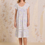 Lavender Echo Cotton Lawn Waltz Nightgown 60086-522