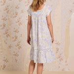 Lavender Echo Cotton Lawn Waltz Nightgown 60086-522